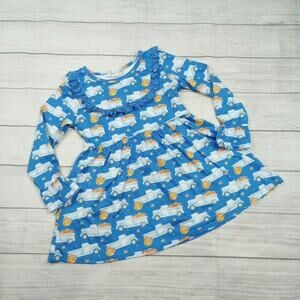 7/8 Two Can Fall Truck/Pumpkin Dress